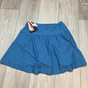 NWT Shapermint essentials High waist Full coverage swim skirt Size Large UPF 50